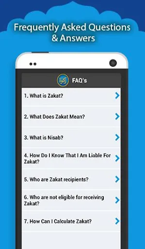 Tangkapan skrin The Zakat Calculator