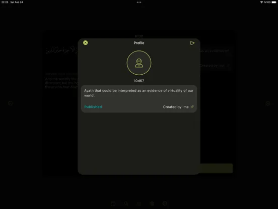 Quran Signs iPad  Screenshots
