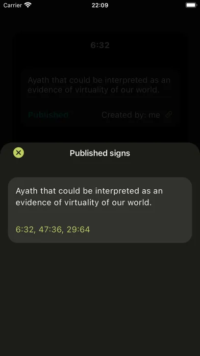 Quran Signs Screenshots