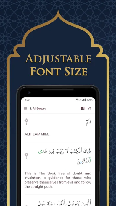 Tangkapan layar Al Quran by Quran Touch