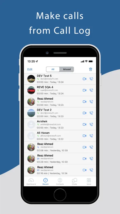 Скриншоты QureCon – Best PBX Application