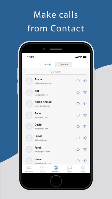 Скриншоты QureCon – Best PBX Application