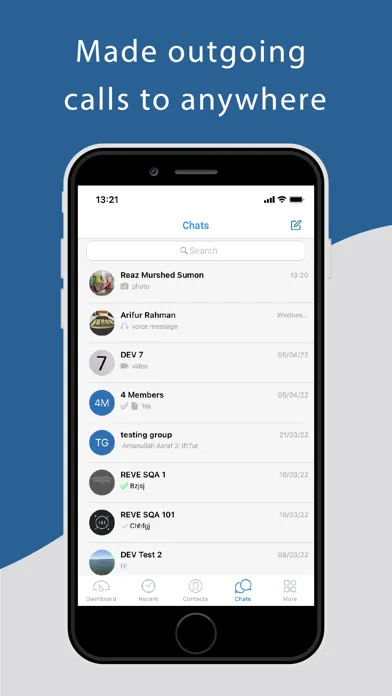 Скриншоты QureCon – Best PBX Application