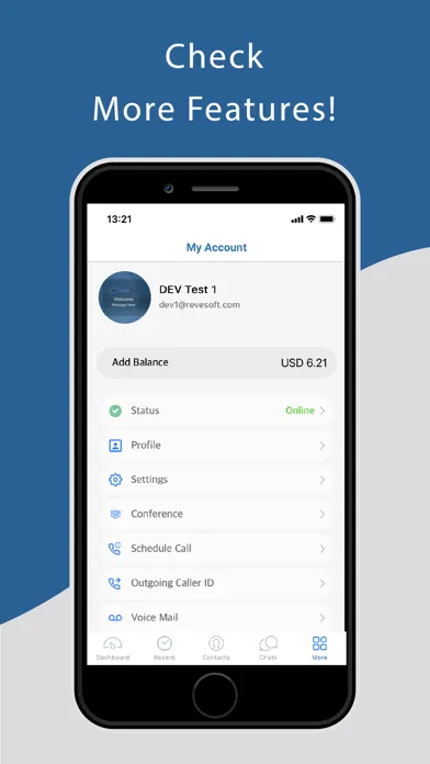 Скриншоты QureCon – Best PBX Application