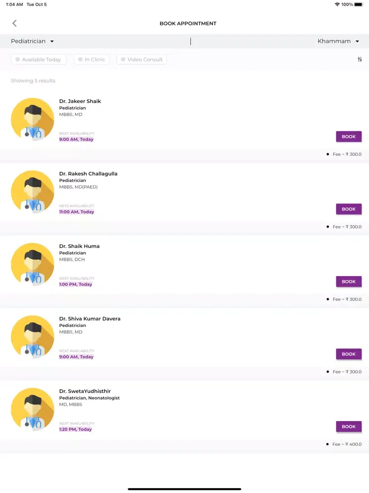 Ankura Hospital iPad 应用截图