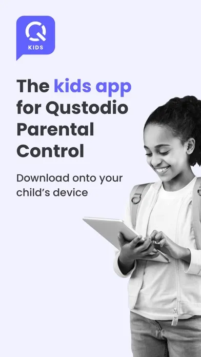 Capturas de tela do Kids App Qustodio