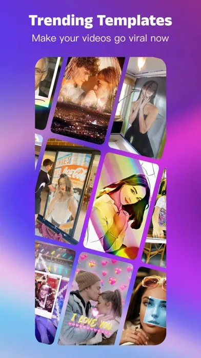 Captures d'écran de Tempo - Music Video Maker