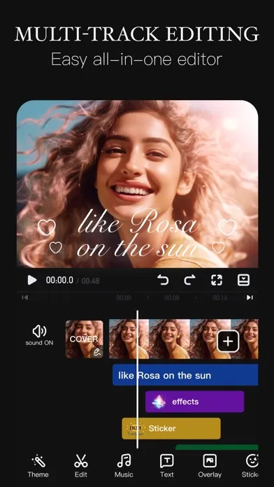 Tangkapan layar VivaVideo - Video Editor&Maker