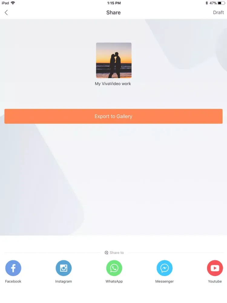 VivaVideoPRO-Best Video Editor iPad  Screenshots