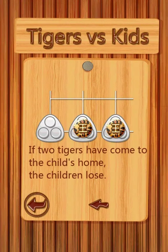 Ảnh chụp màn hình của Tigers vs Kids Free
