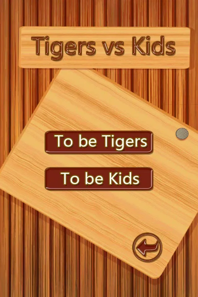 Ảnh chụp màn hình của Tigers vs Kids Free