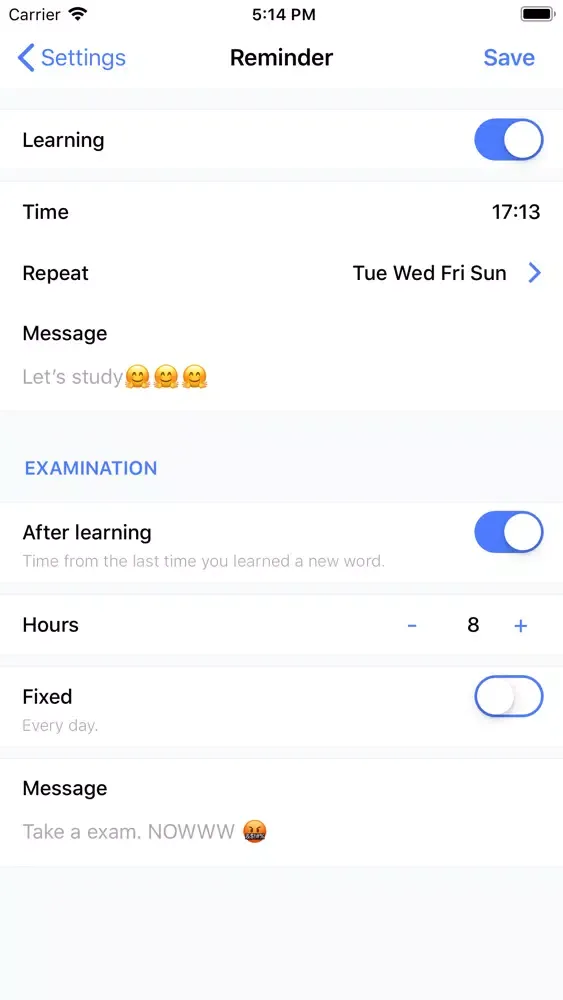 ER - English Note & Reminder应用截图