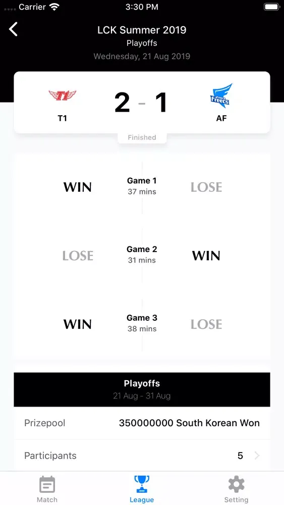 GGEsport - LOL, Dota2, CS:GO應用截圖