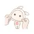 Anna Rabbit animated stickers