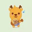 Bingo Reindeer animated stickers