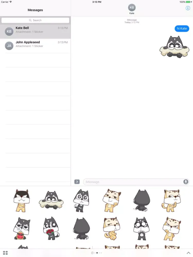 تصاویر Wise cat Cranky tiger iPad 