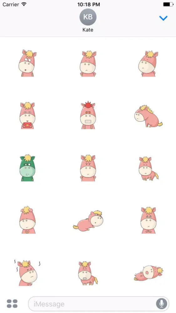 Скриншоты Jack Donkey animated stickers