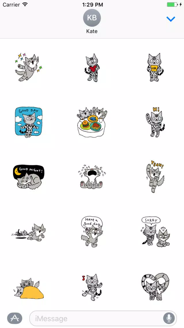 Shiloh Cat emoticon stickers應用截圖