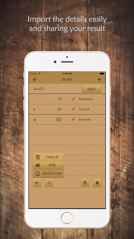 Remark calculator- store the history, editing and notes of each operation content, scale, live voice broadcast Screenshots