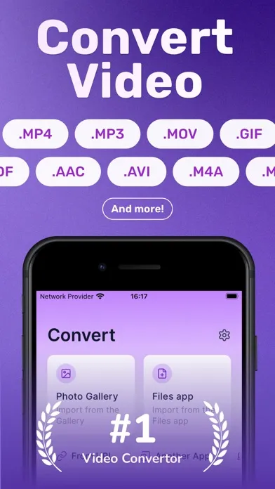 Convert Video स्क्रीनशॉट