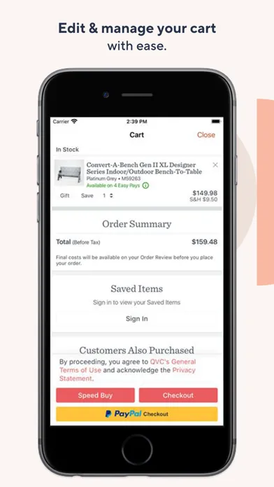 Screenshot di QVC Mobile Shopping (US)