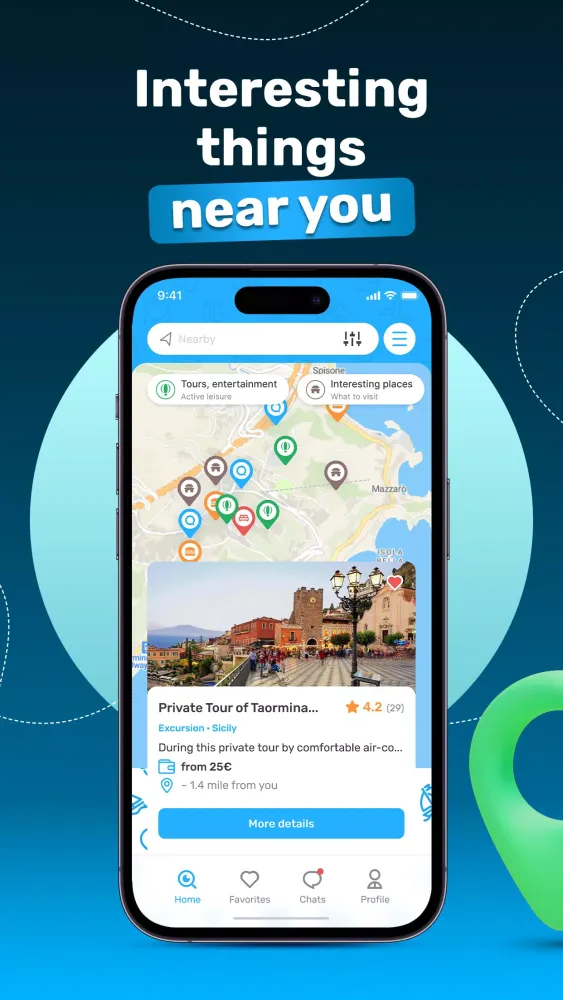 Captures d'écran de Your izi trip and travel plan