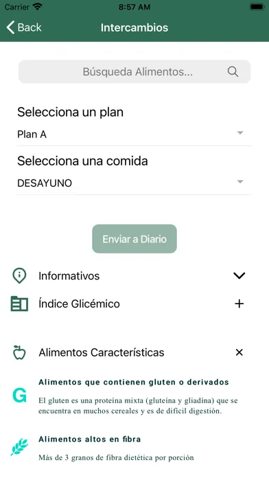 Consultas Nutrición 스크린샷