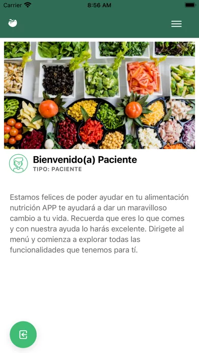 Consultas Nutrición 스크린샷