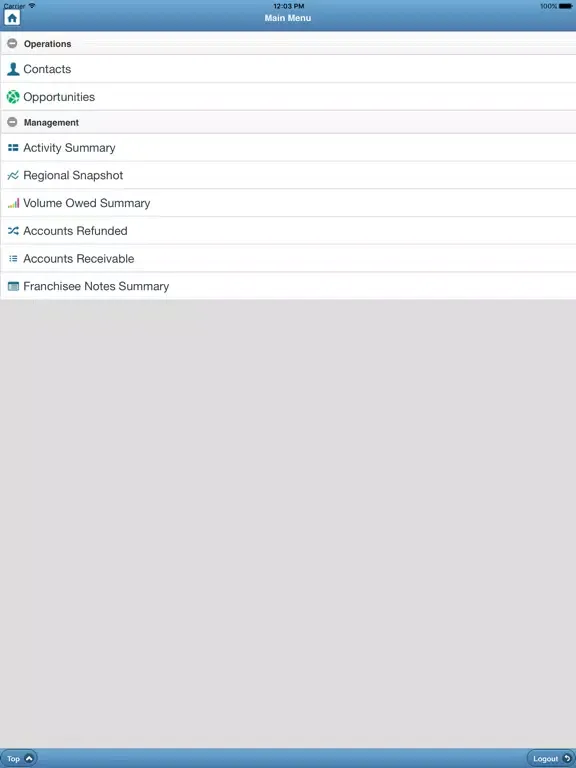QVS VFS Mobile iPad  سکرین شاٹس