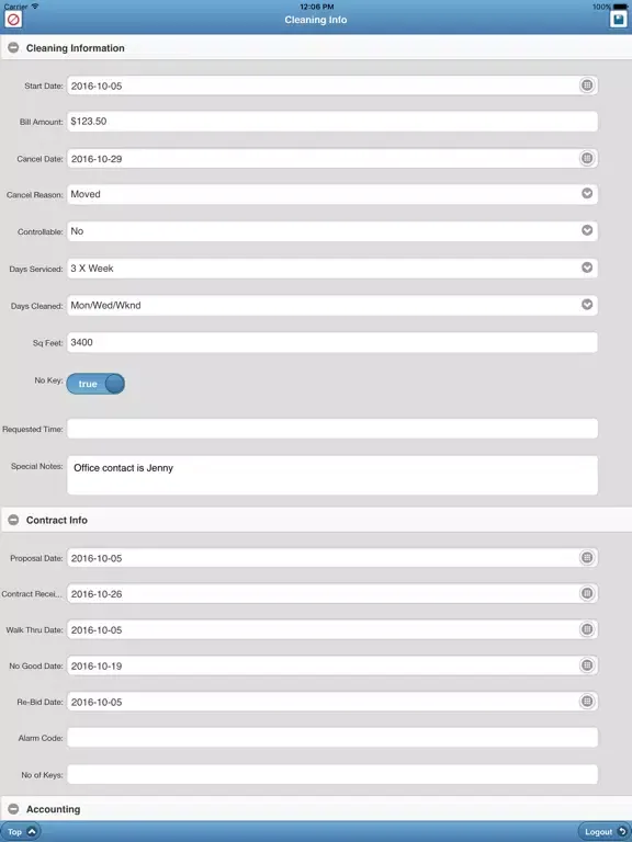 QVS VFS Mobile iPad  سکرین شاٹس