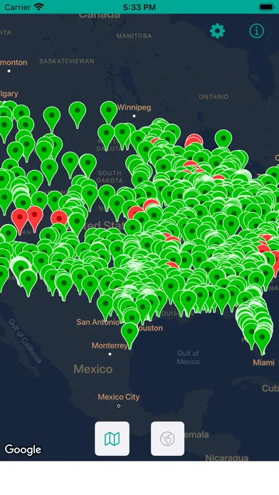 Zrzuty ekranu Propane Autogas Stations USA