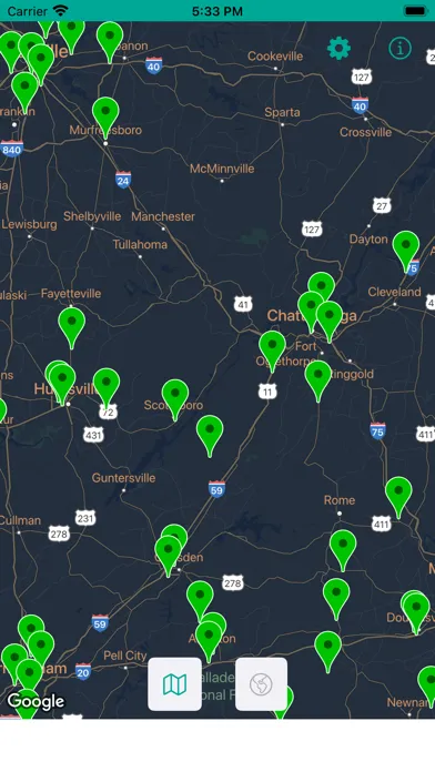 Zrzuty ekranu Propane Autogas Stations USA