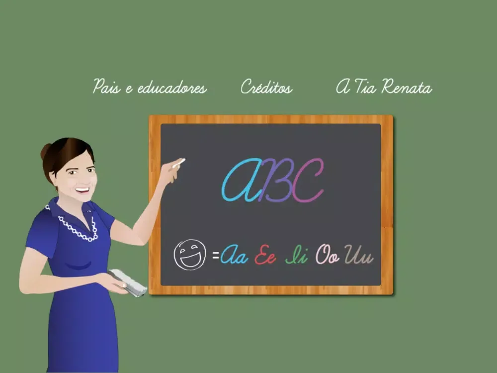 ABC da Tia Renata iPad  स्क्रीनशॉट