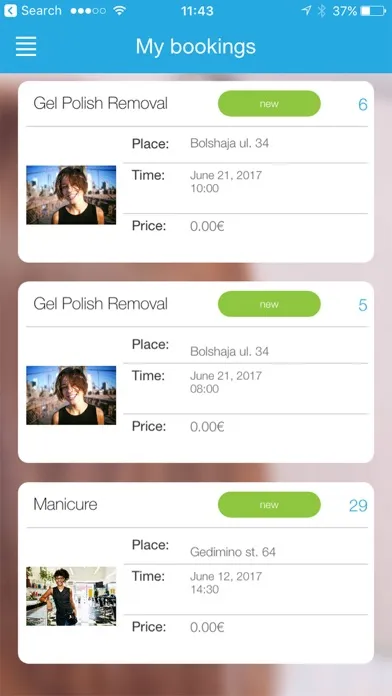 Vivo bookings स्क्रीनशॉट