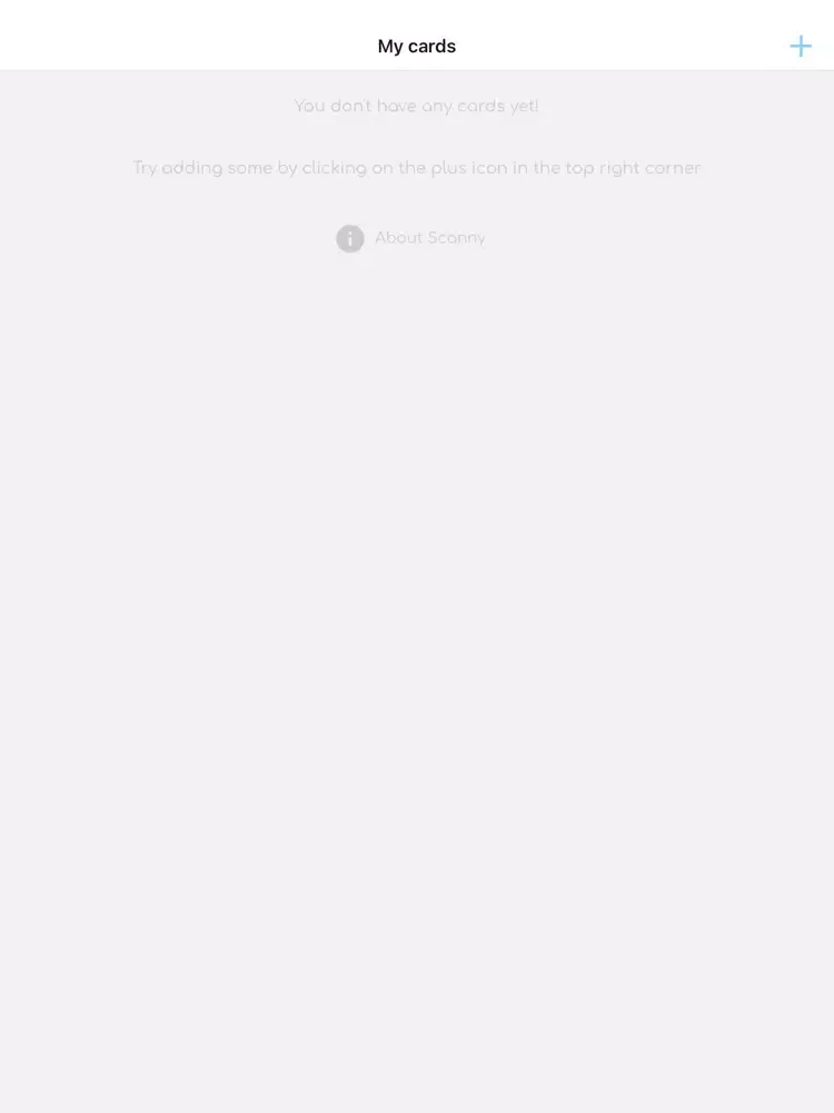 Scanny - Card Scanner iPad  스크린샷