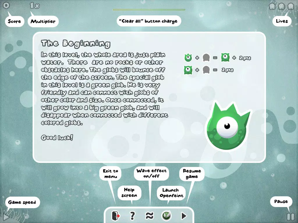 صور Aqua Globs HD iPad 