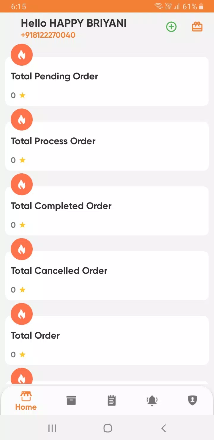Qwika Vendor Screenshots