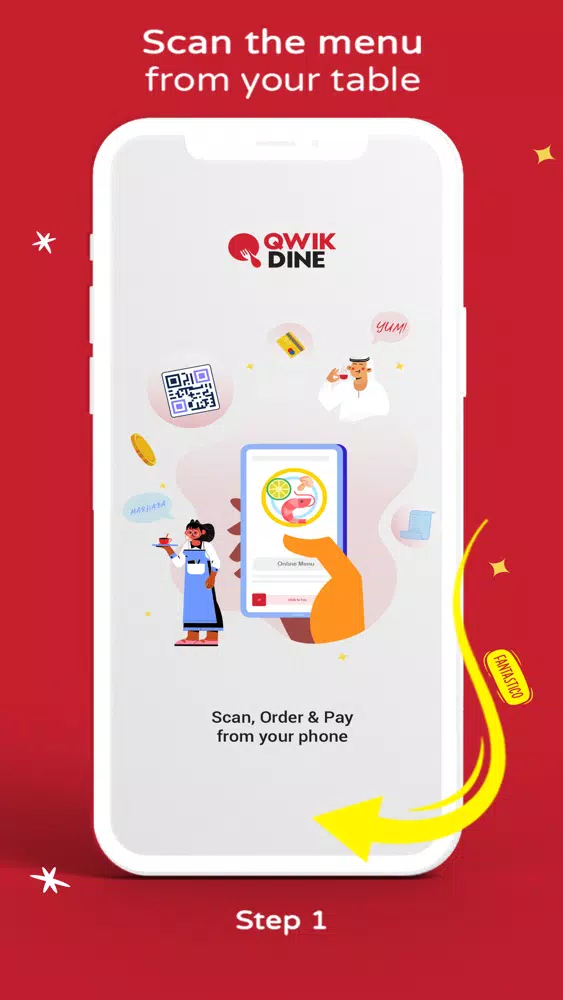 Tangkapan skrin Qwikdine - Scan, Order & Pay
