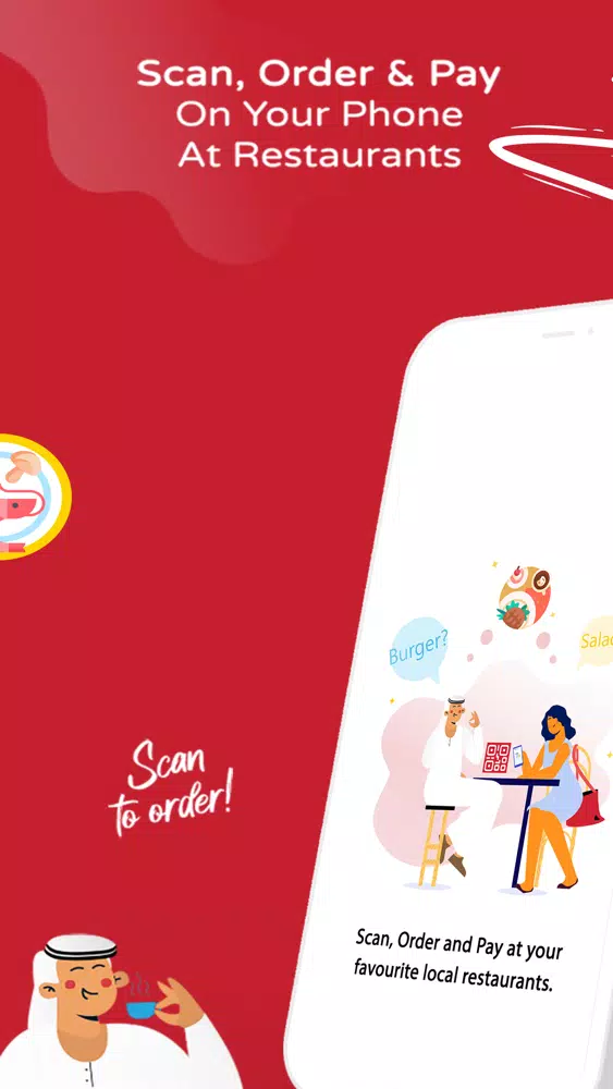 Tangkapan skrin Qwikdine - Scan, Order & Pay
