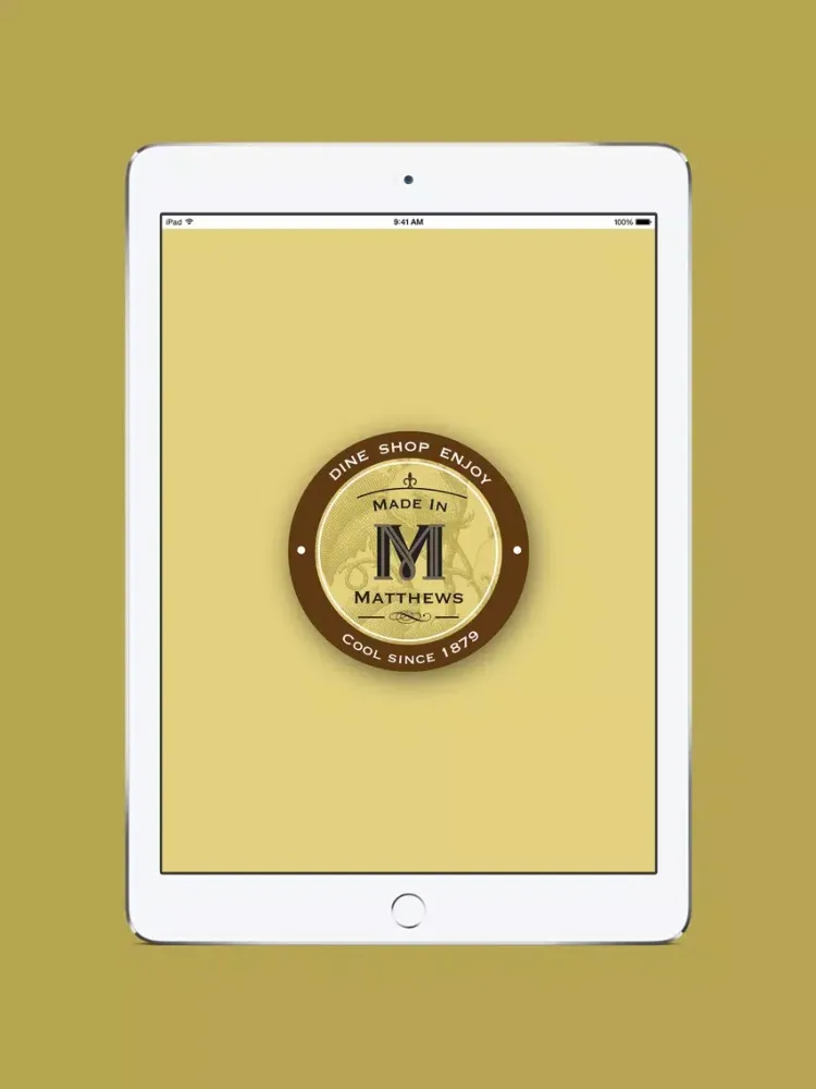 Capturas de tela do Made In Matthews iPad 