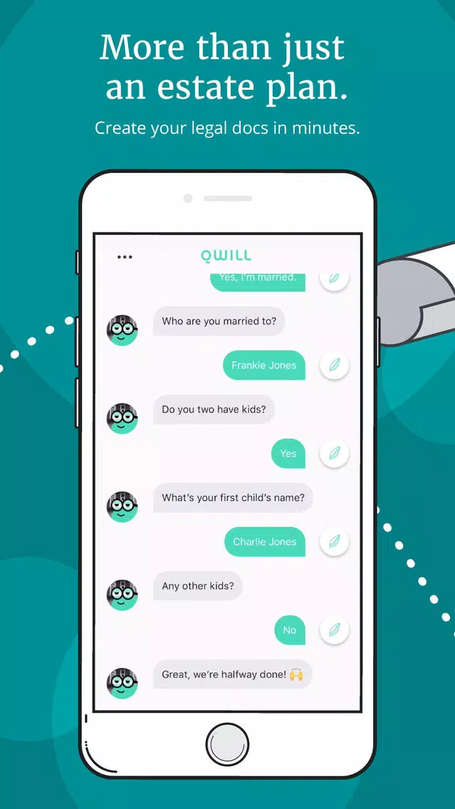 Qwill: More than just a will. Screenshots