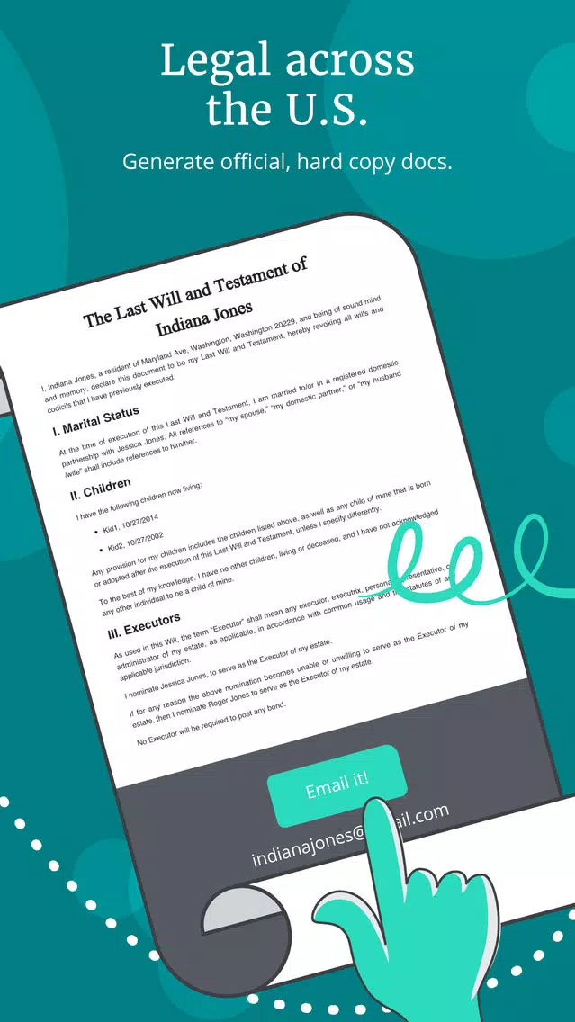 Qwill: More than just a will. Screenshots
