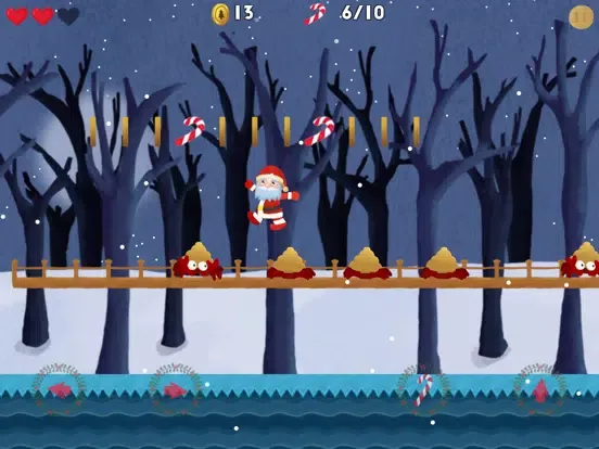 Lost Presents - Santa Jump Run iPad  Screenshots