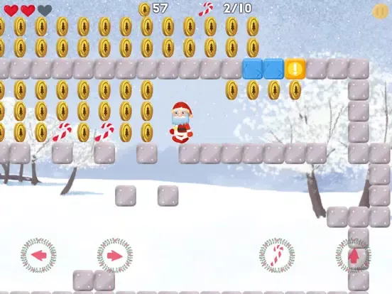 Lost Presents - Santa Jump Run iPad  Screenshots