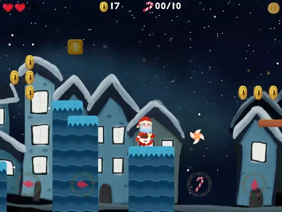 Lost Presents - Santa Jump Run iPad  Screenshots