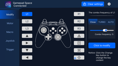 Gamepad Space Screenshots