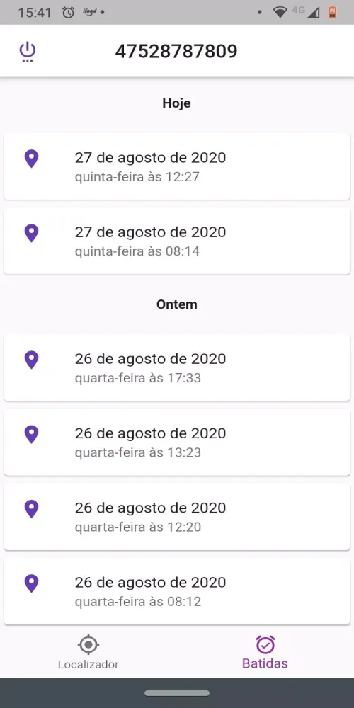 Localizador Screenshots