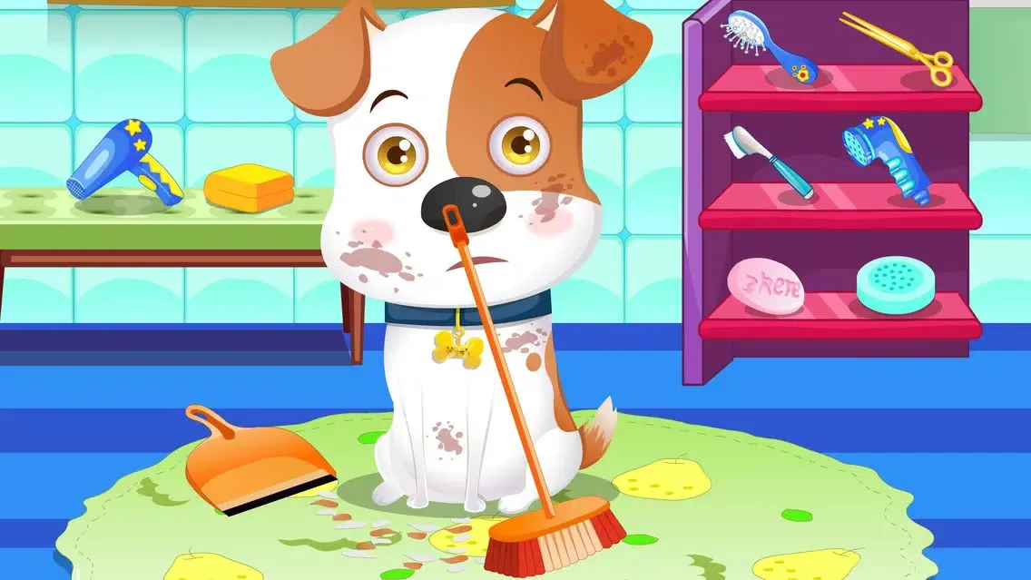 Ảnh chụp màn hình của Pet Dog Care-puppy doctor game
