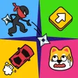 Draw puzzle line game Draw puzzle line game