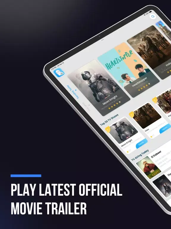 Countdown: MovieBox & TV Show iPad  Ekran Görüntüleri